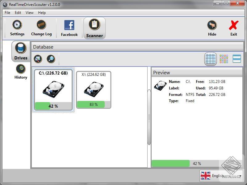 Real Time Drives Scouter