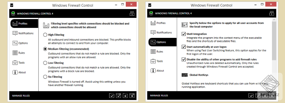 Windows Firewall Control