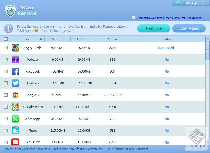 iOS Ads Remover