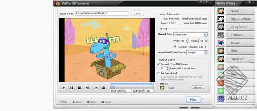 WonderFox SWF to GIF Converter