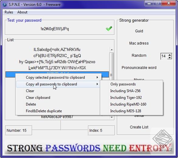 Strong Passwords Need Entropy