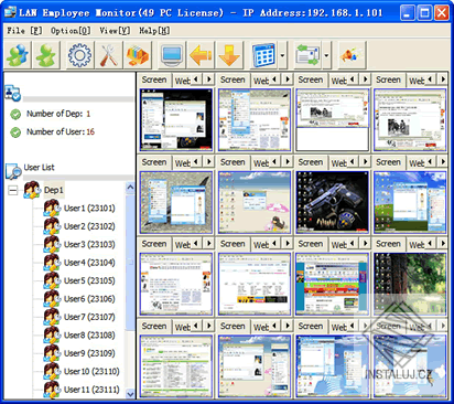 LAN Employee Monitor