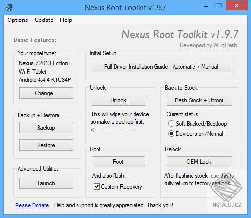 Nexus Root Toolkit