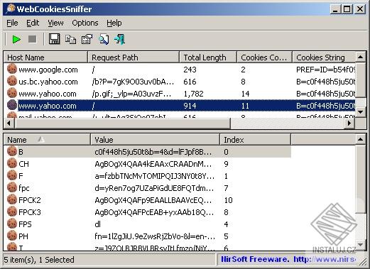 WebCookiesSniffer