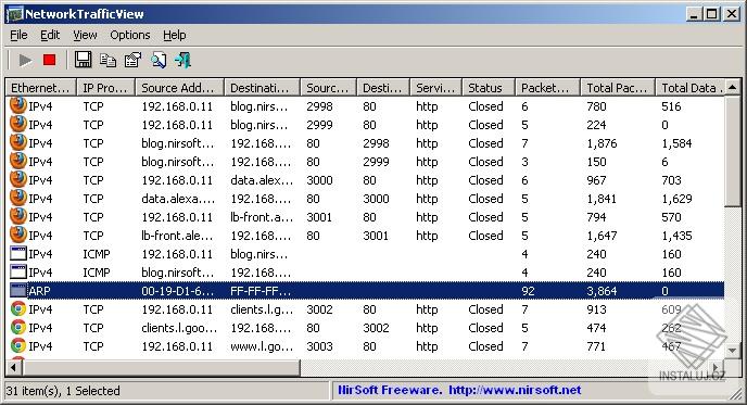 NetworkTrafficView