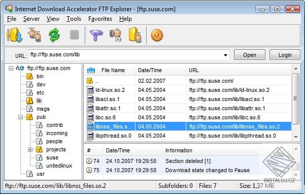 Internet Download Accelerator