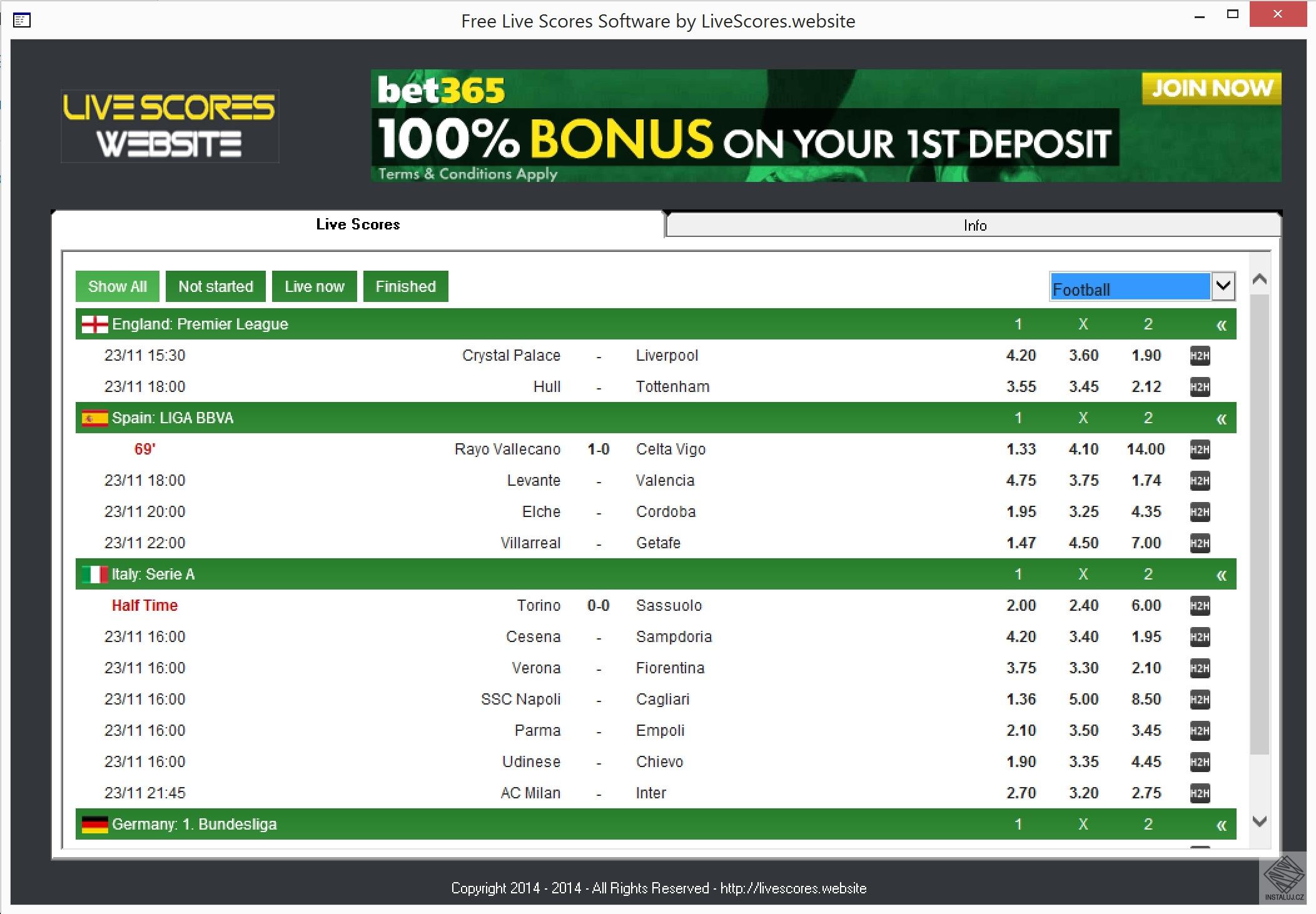 Live Scores