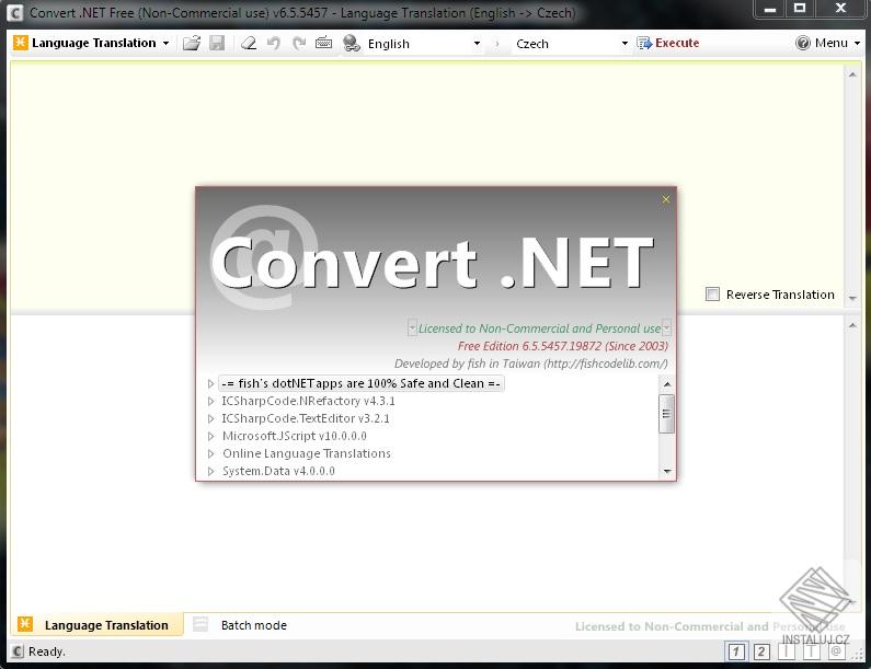 Convert .NET