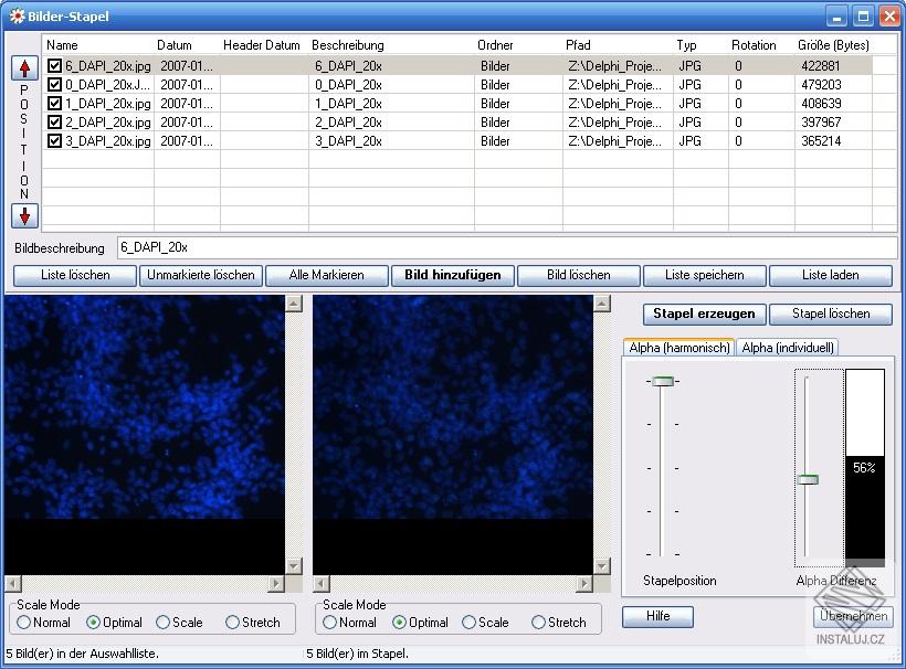 GSA Image Analyser