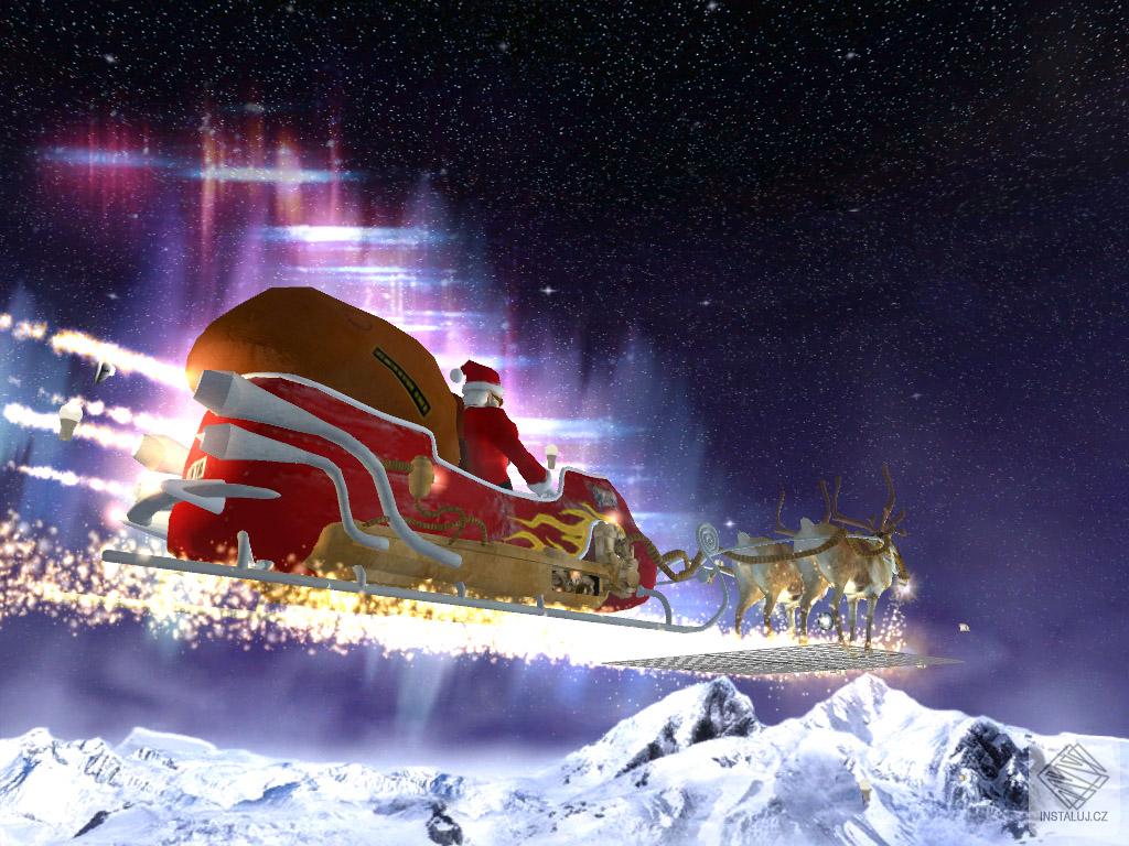 Santas Flight 3D screensaver