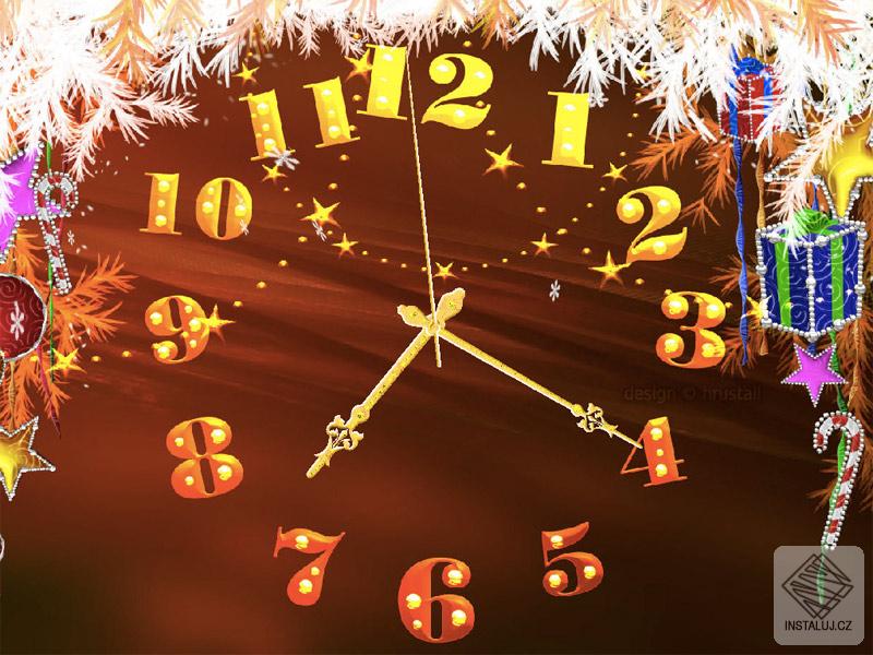 Christmas Promise Clock screensaver