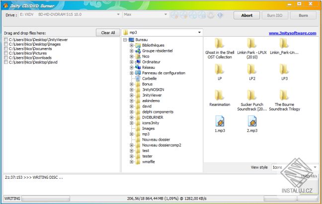 3nity CD DVD BURNER