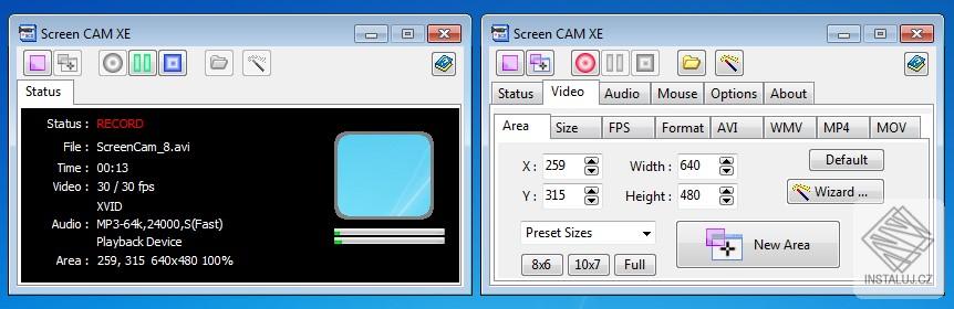 Screen CAM XE