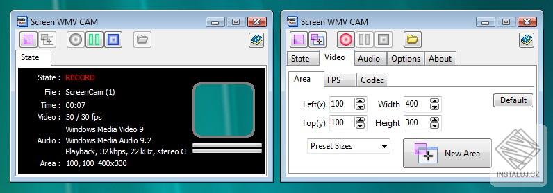 Screen WMV CAM