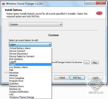 Windows Sound Changer