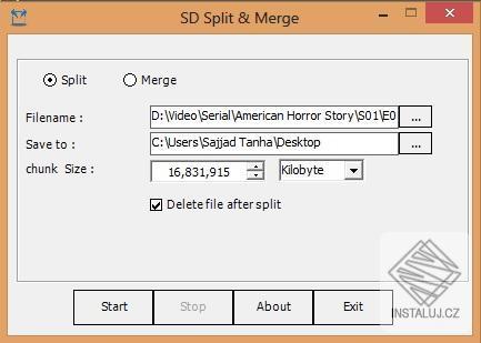 SD Split and Merge