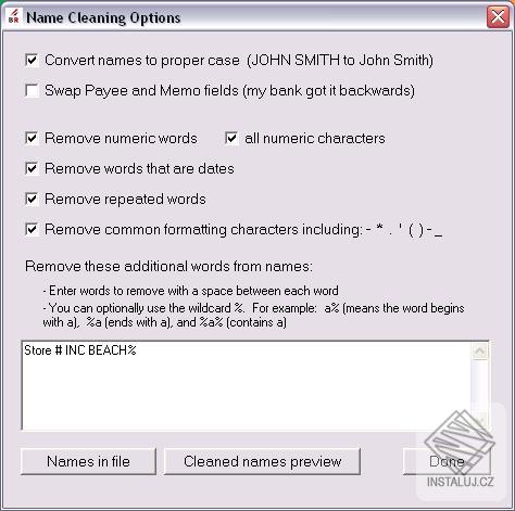 OFX Cleaner