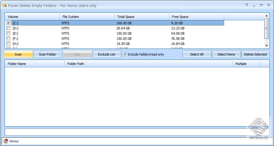Delete Empty Folders