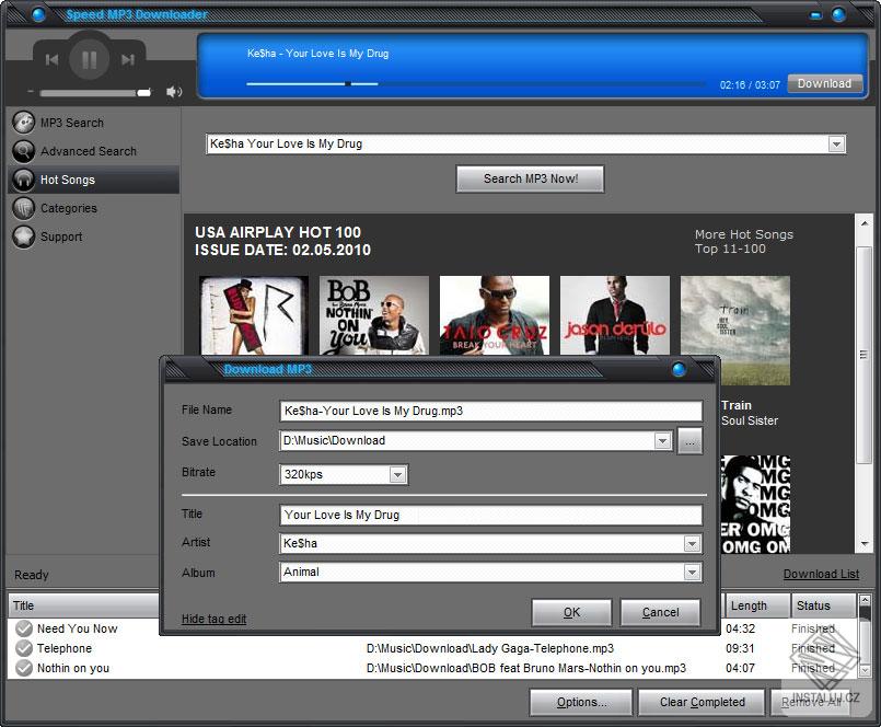 Speed MP3 Downloader