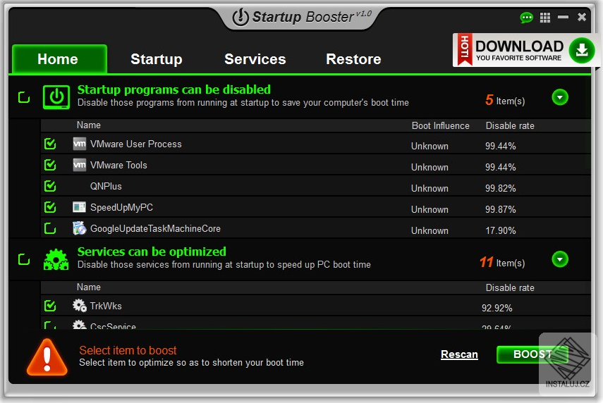 Anvi Startup Booster