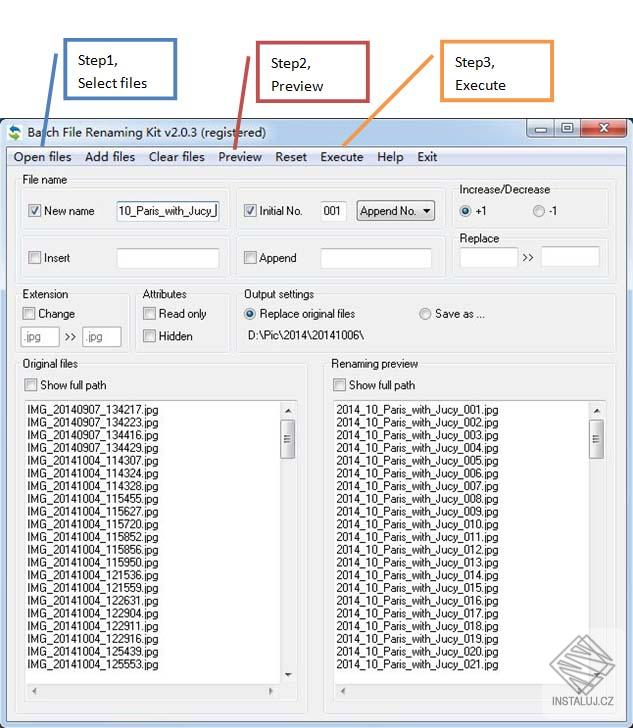 Batch File Renaming Kit