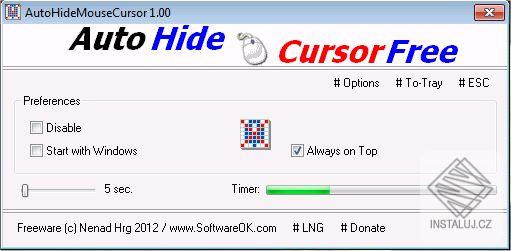 AutoHideMouseCursor