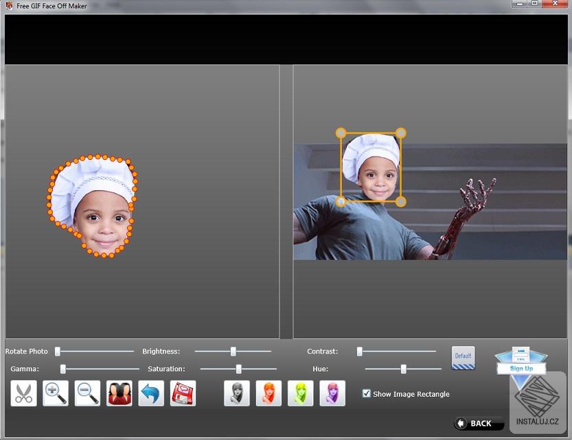 Free GIF Face Off Maker