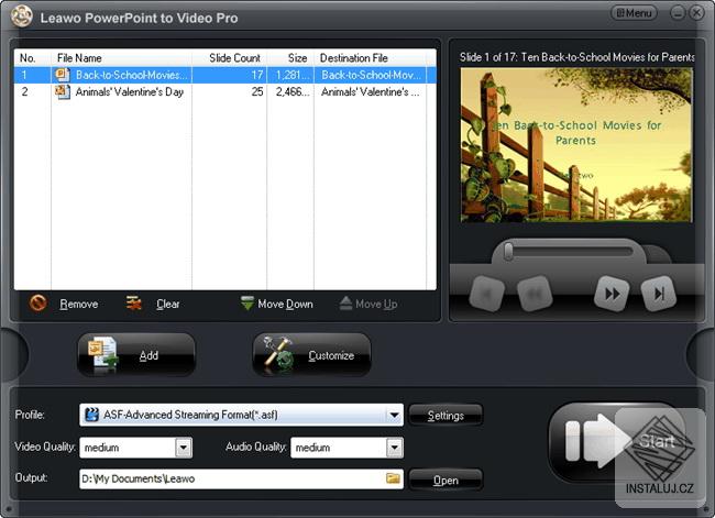 Leawo PowerPoint to Video Pro