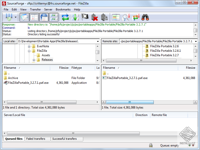 Portable FileZilla