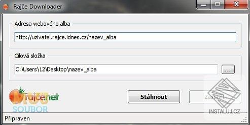 Rajče Downloader