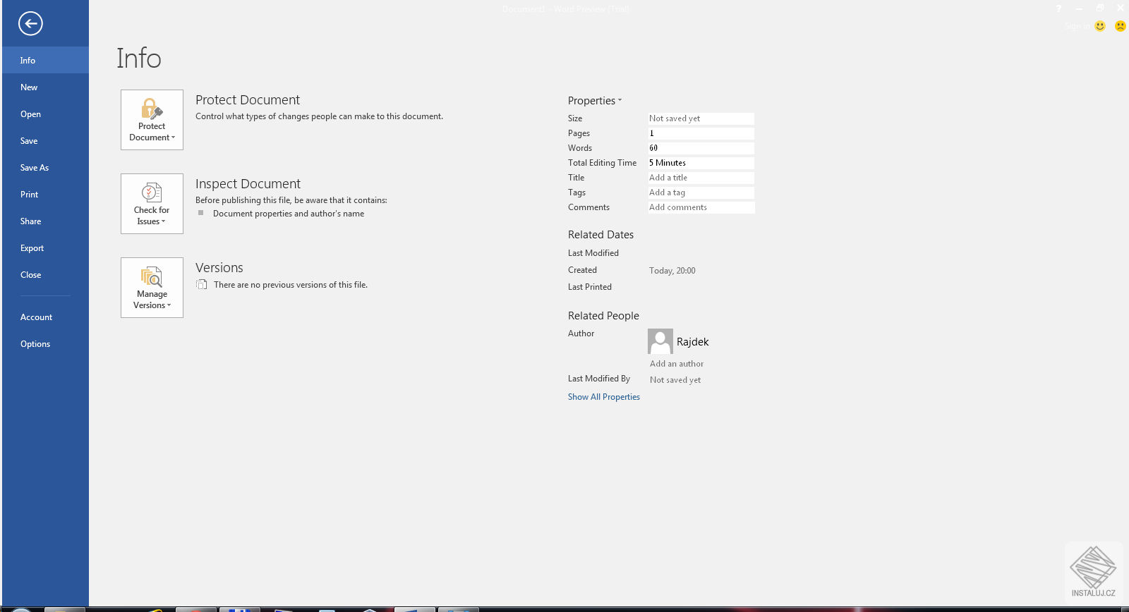 Office 2016 Preview