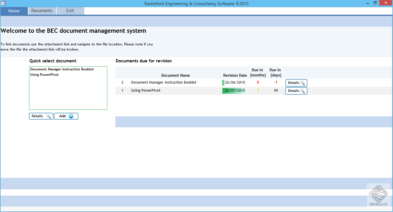 BECDocumentManager