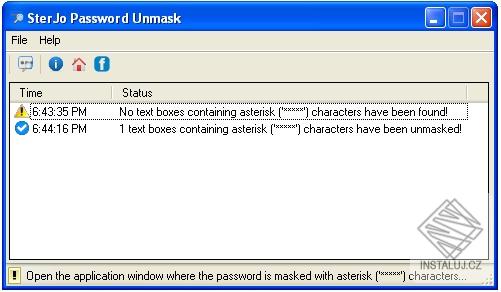 SterJo Password Unmask