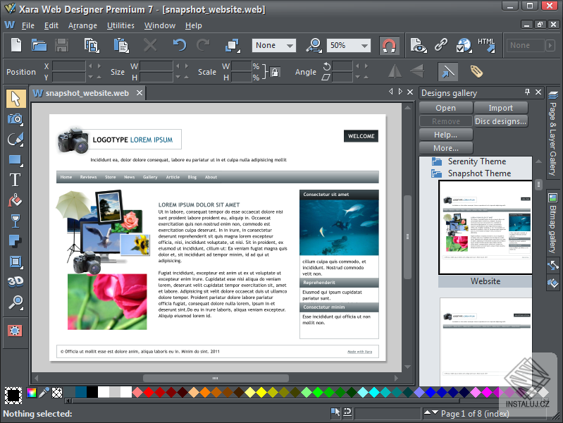 Xara Web Designer Standart