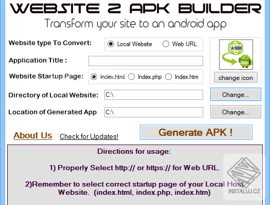 Website 2 APK Builder