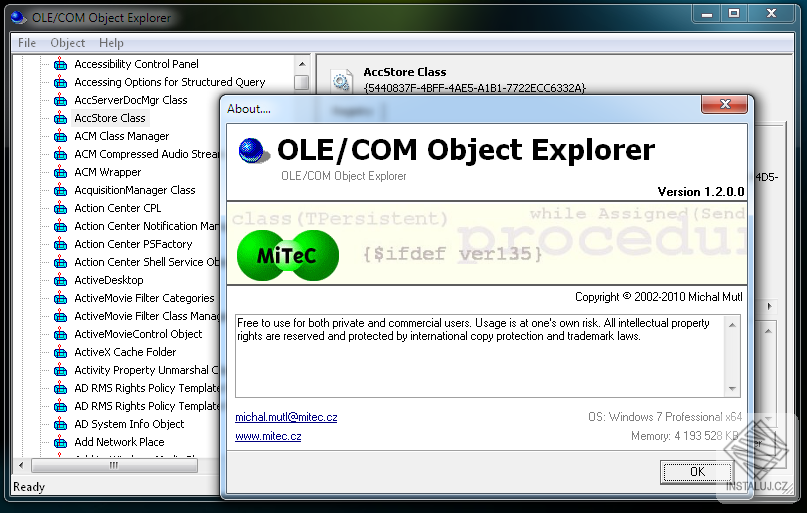 OLE/COM Object Explorer