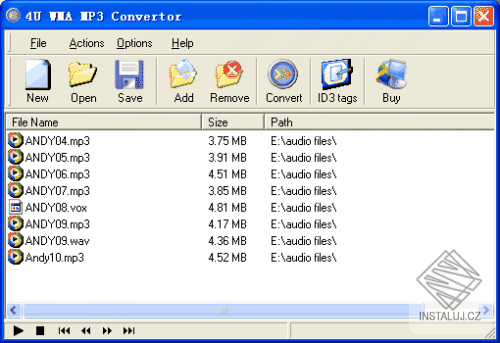 4U WMA MP3 Converter