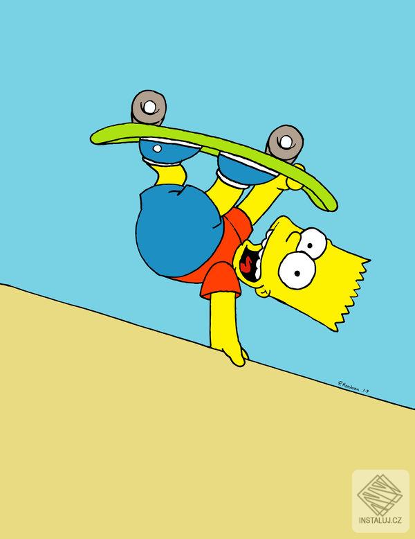 Bart on Skate