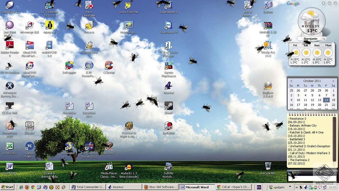 Fly on Desktop