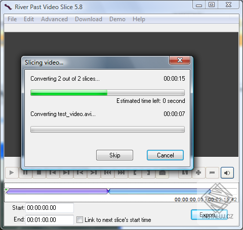 River Past Video Slice
