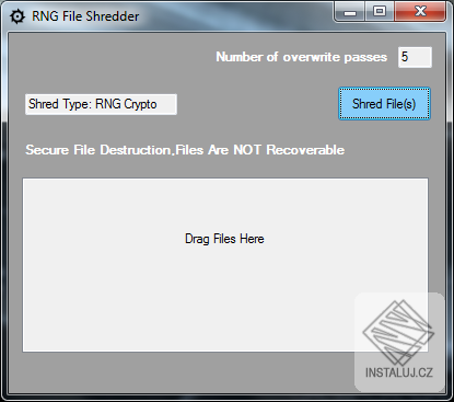 RNG File Shredder