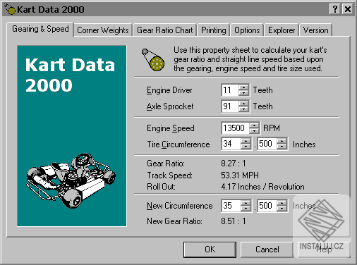 Kart Data 2000
