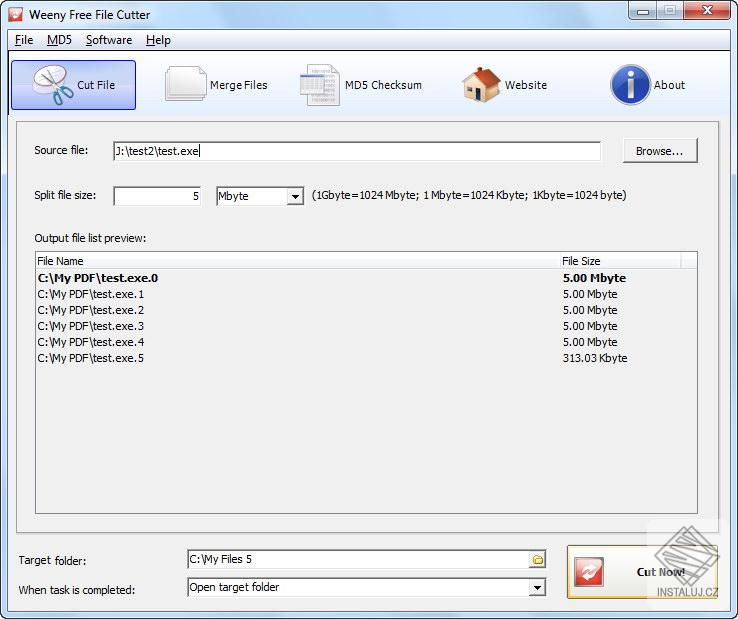 Weeny Free File Cutter