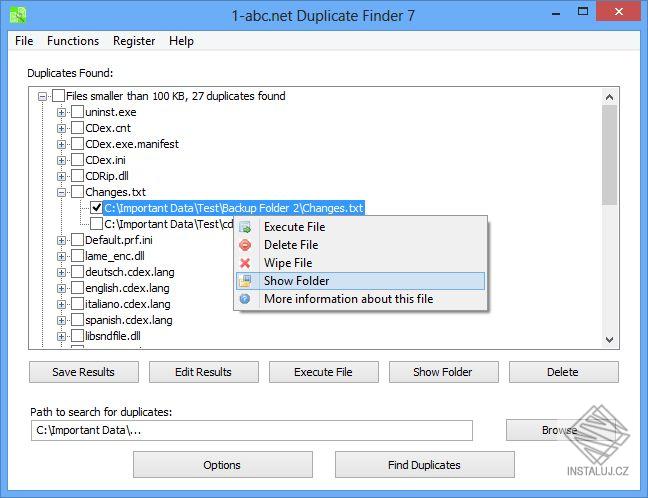 1-abc.net Duplicate Finder