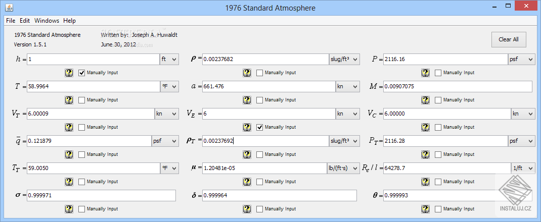 1976 Standard Atmosphere