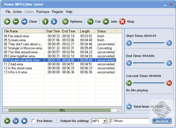 Power MP3 Cutter Joiner