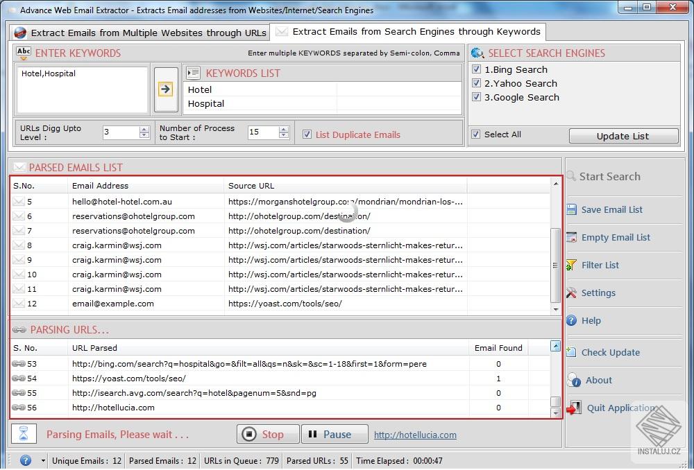 Web Email Extractor Professional