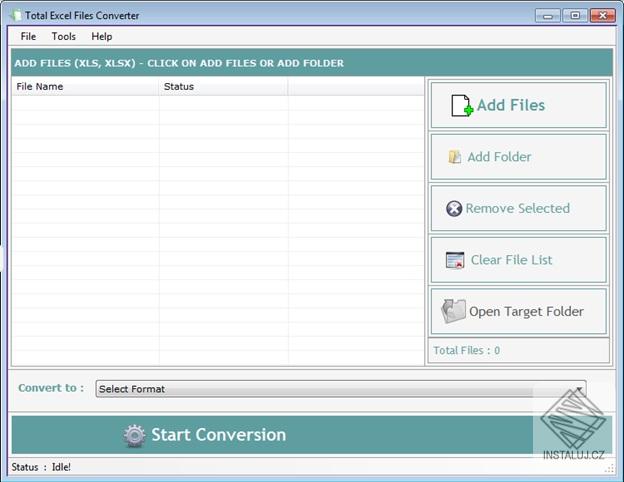 Total Excel Files Converter