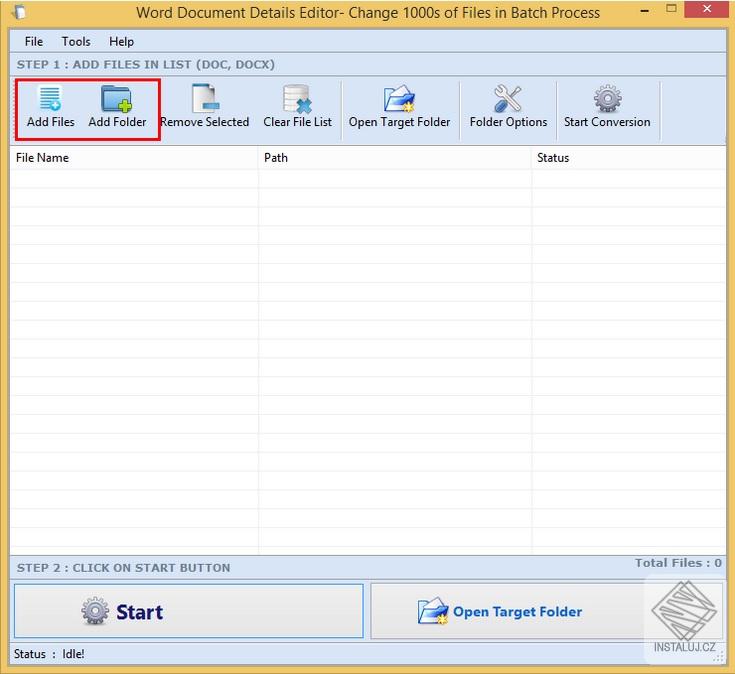 Word Document Details Editor