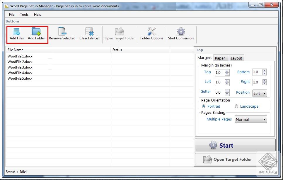 Word Page Setup Manager